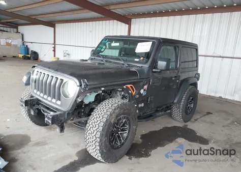 2022 Jeep Wrangler Sport S 4X4 z USA, uszkodzony, nr VIN 1C4GJXAG2NW150034